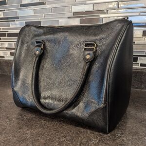 American Apparel Black Leather Bag